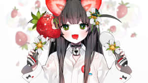 ピンクのアニメ風美しい壁紙 — ピンクの美的 壁紙