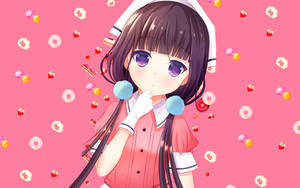 ピンクのアニメ風美学 マイカの壁紙 — ピンクのアニメ美学 壁紙