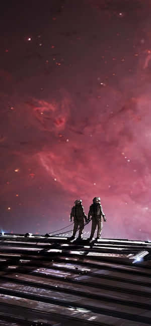 宇宙飛行士 iPhone — Pixel 8a 壁紙