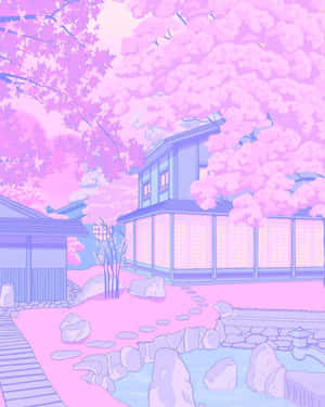 美的パステル背景 — パステルピンクの美学 壁紙