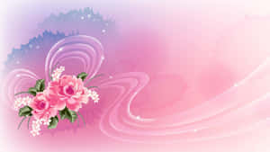 ピンクの花の背景