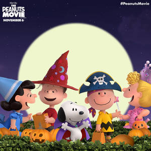 ピーナッツ チャーリー・ブラウン ハロウィンポスターの壁紙