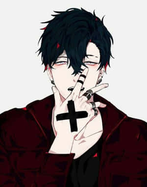 ホットボーイのPFP — 黒いアニメ 壁紙