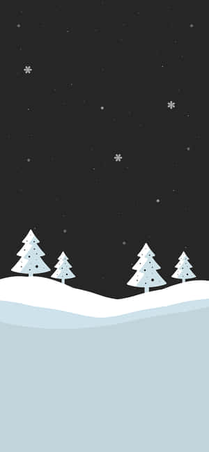 ホワイトクリスマス iPhone — Oppo Find X10 E 壁紙