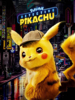 ポケモン 名探偵ピカチュウ 映画ポスター 街角 — ピカチュウ 壁紙