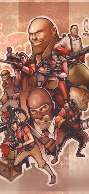 iPhone Xs Max Team Fortress 2 背景 — IQOO Neo 10 壁紙