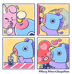 マングBT21コミック壁紙 — Galaxy Z Flip7 FE 壁紙