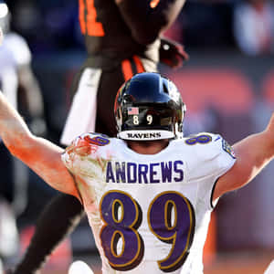 マーク・アンドリュース アクションショット — NFLフットボール 壁紙