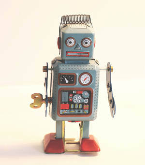 ミニチュア ヴィンテージロボットの壁紙 — Nubia Flip 壁紙