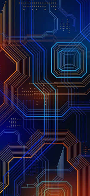 テクノロジーバックグラウンド — Honor Win Turbo 壁紙