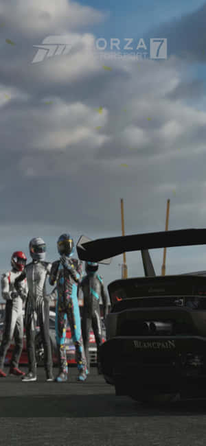 iPhone X Forza Motorsport 7 背景 — Realme 15 壁紙