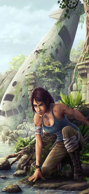 iPhone Xs Max Rise Of The Tomb Raider 背景 — iPhone Xs Max 壁紙