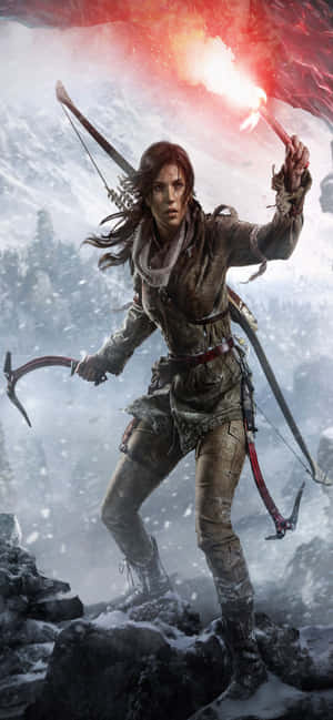 iPhone Xs Max Rise Of The Tomb Raider 背景 — iPhone 15 Plus 壁紙