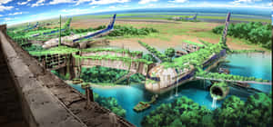 アニメの風景の背景 — 美しいアニメ 壁紙