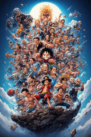 ルフィ、ゴーイングメリー号、ワンピース、アニメ壁紙、夕焼け空、麦わら帽子、冒険 — iPhone 4 壁紙