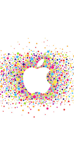レインボーiPhone — iPhone 15 Plus 壁紙