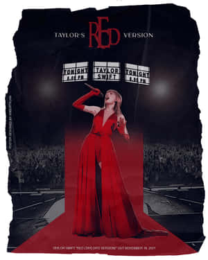 Red Taylors Version — テイラー・スウィフト 壁紙