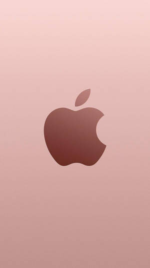 ローズゴールドAppleロゴ iPhone SE — iPhone Se 壁紙