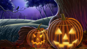ヴィンテージハロウィンホラーランタン