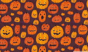 ヴィンテージハロウィンランタンパターン