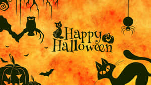 不気味なハロウィンの背景