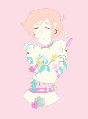柔和血腥 — 美的なアートGIF 壁紙