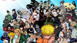 NARUTO疾風伝のキャラクター、カカシ、サクラ、サスケ、我愛羅、イタチ、ヒナタ、綱手、自来也