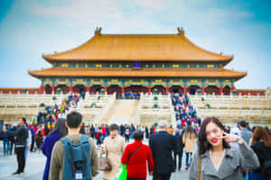 伝統的な中国舞踊を楽しむ — 中国 壁紙