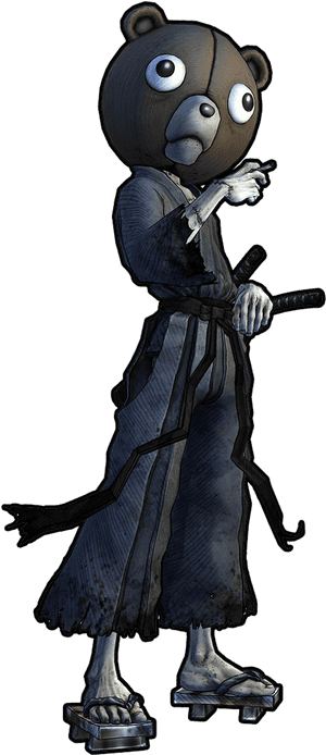 Afro Samurai Kuma Png, 透過PNG