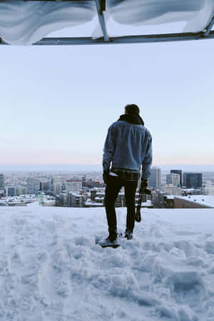 雪景色の美しい画像 — 雪の美学 壁紙