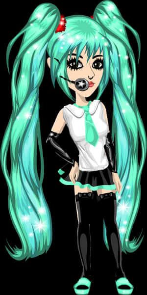 初音ミク Msp, HD PNG ダウンロード
