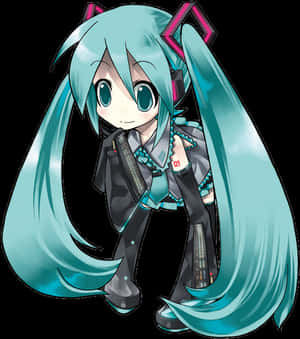 透過Chibi Miku PNG - 初音ミク ちび透過 PNGダウンロード