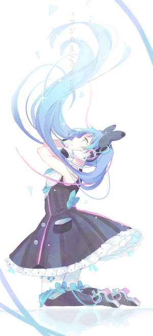 クールなHDアニメアート 初音ミク 壁紙 — iPhone 12 壁紙