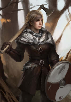 女バイキング戦士の画像 — iPad Pro 11 壁紙