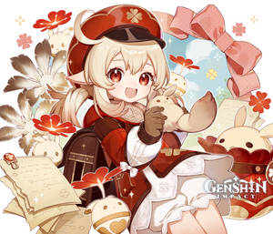 原神 クレーとドドコ — 原神 GIF 壁紙