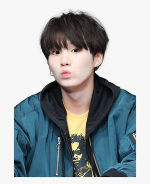 可愛いBTSシュガのふくれ顔