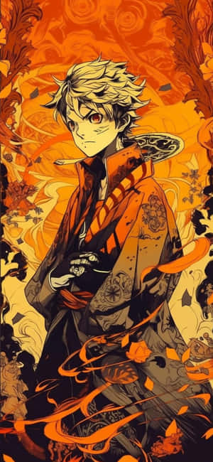 善逸の背景 — IQOO 15T 壁紙