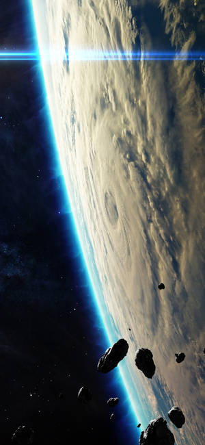 宇宙空間 Xiaomi Redmi Note 9 ストックフォト