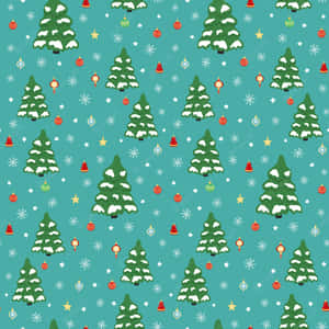 クリスマス招待状の背景 — iPad (A16) 壁紙
