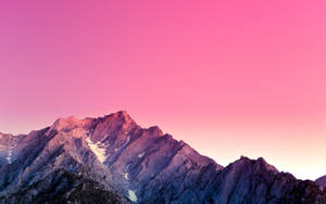 Macbookのための見事な山の風景