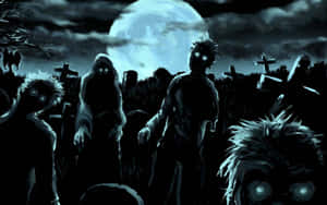 怖いハロウィンの背景