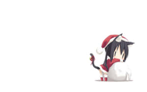アニメクリスマスの背景