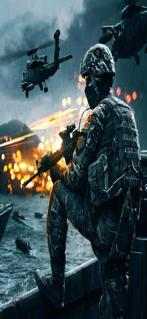 iPhone Xs Max Battlefield 4 背景 — iPhone 11 Pro Max 壁紙