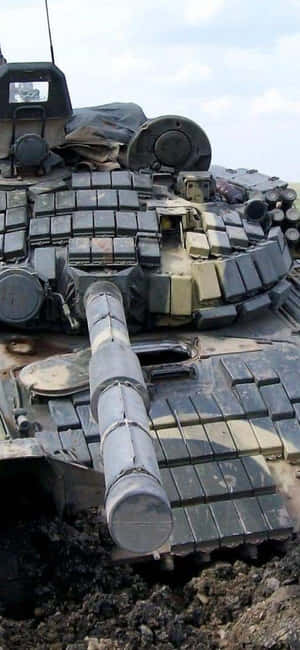 iPhone Xs Tanks 背景 — Galaxy S24 FE 壁紙