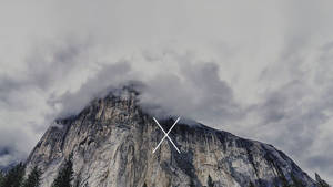 ヨセミテの山 Macbook 壁紙