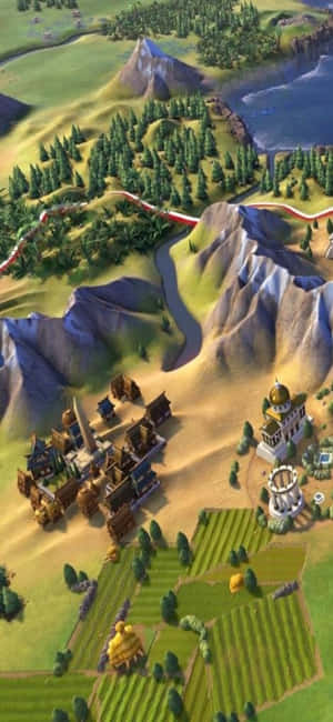 iPhone X Civilization V背景 — OnePlus 13T 壁紙