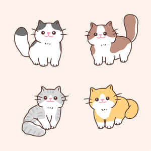 漫画の猫の画像 — iPad 第10世代 壁紙
