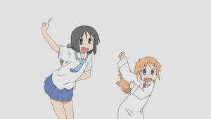 日常 ナノとはかせのダンス — アニメダンス 壁紙