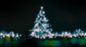 クリスマスライトの背景 — クリスマスライト 壁紙
