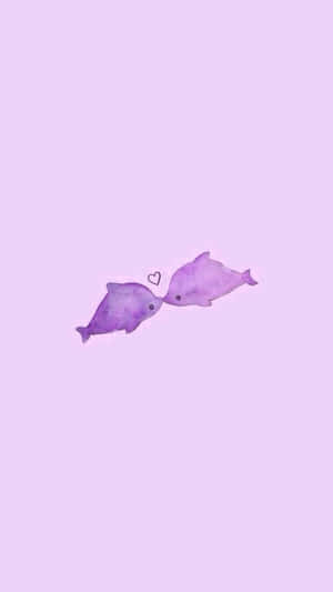 可愛い紫の背景